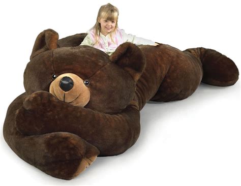 giant bear bean bag round